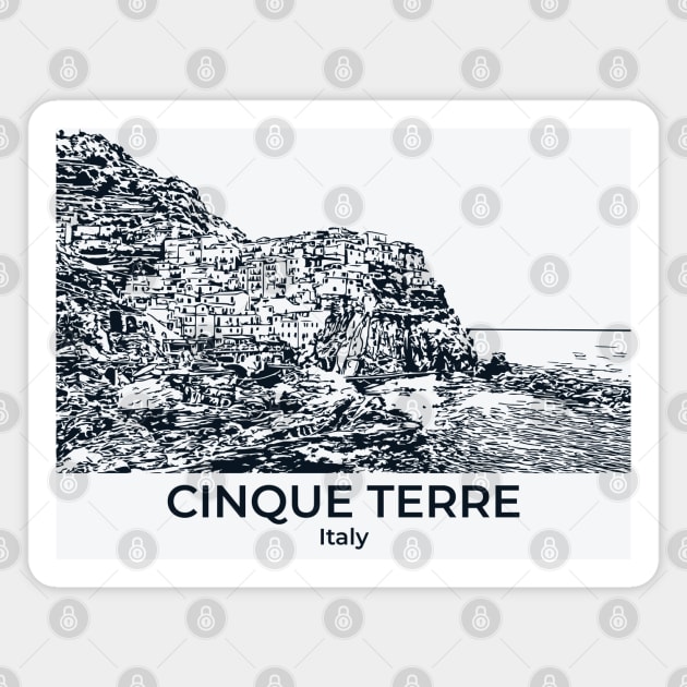 Cinque Terre - Italy Magnet by Lakeric